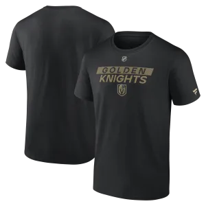 Vegas Golden Knights Authentic Pro Core Primary T-Shirt