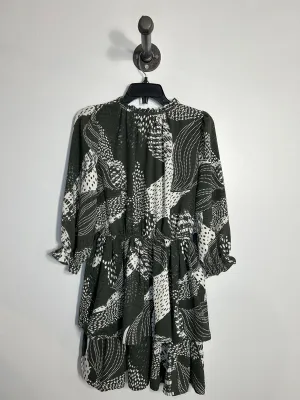 Venice L. PatternedRuffleDress