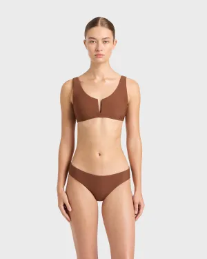 Verona Bikini Top - Cocoa