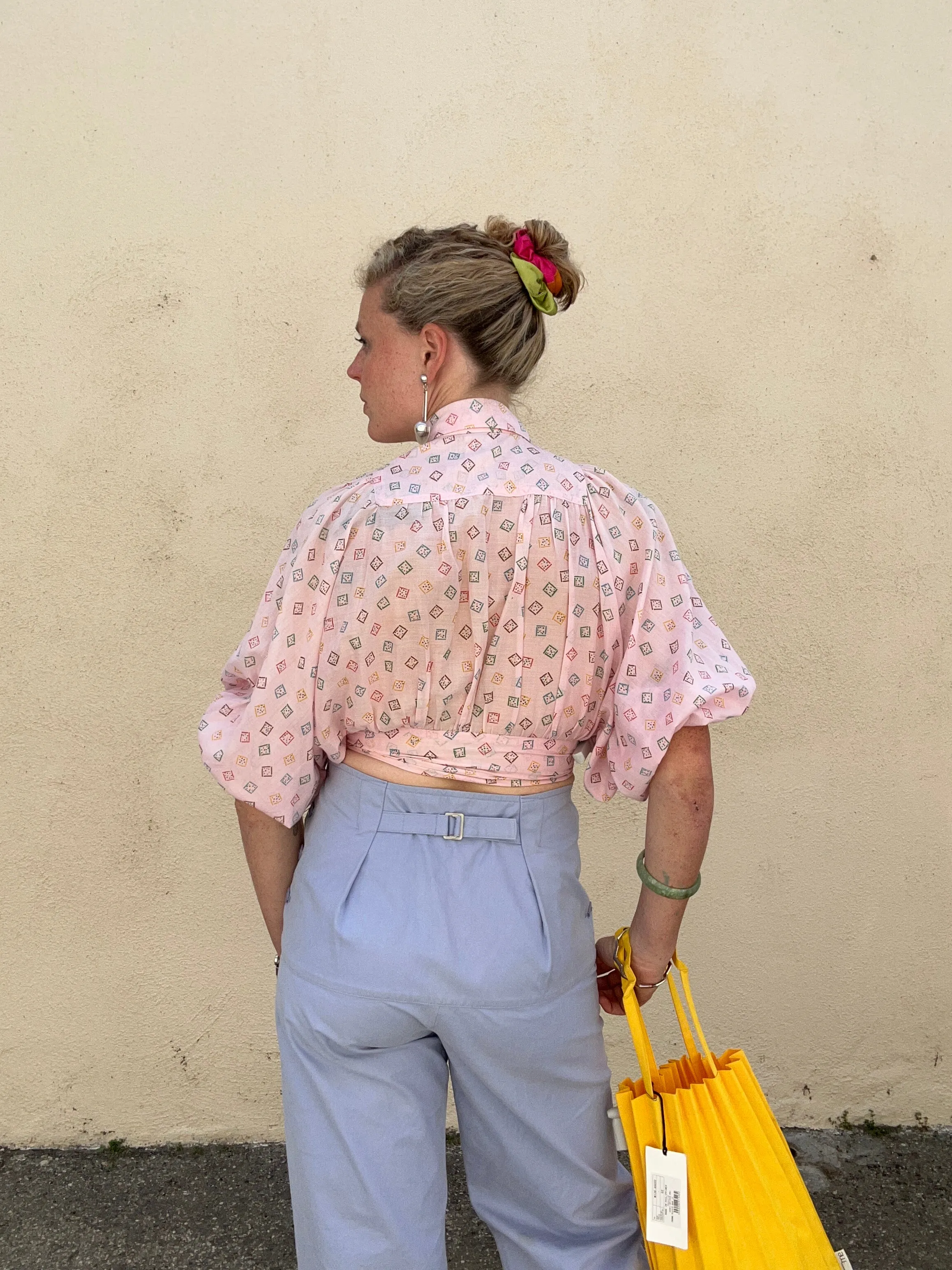 Vintage Gaingo for Kenzo Pink Blouse