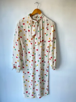 Vintage Gucci Falling Leaves Dress