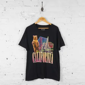 Vintage San Francisco California T-shirt - Black - L