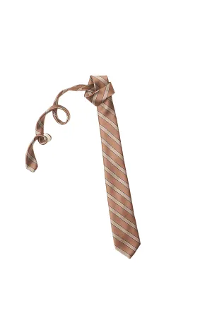 VINTAGE TIE | cocoa stripe