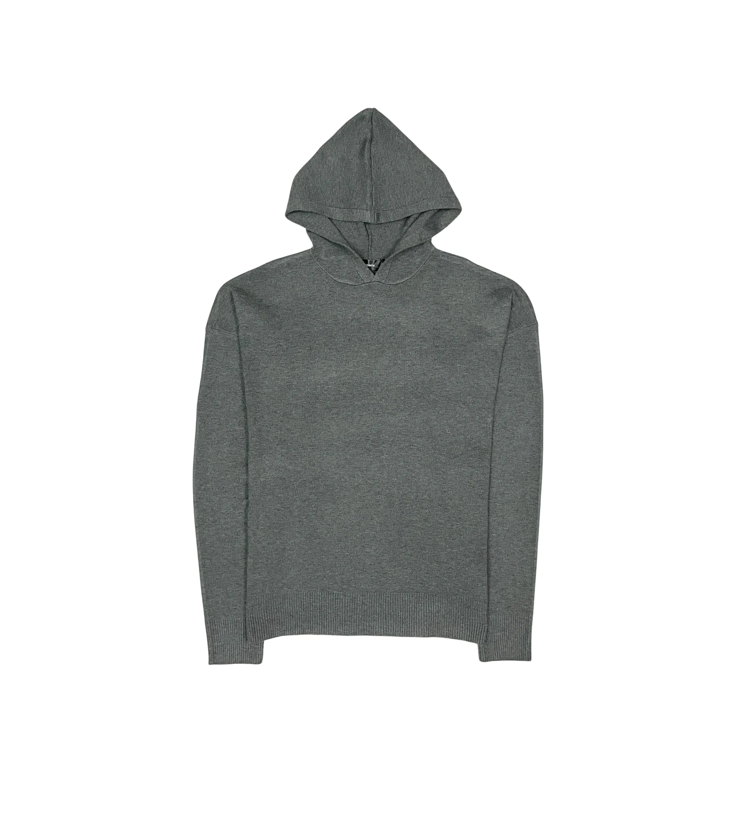 Viscos poly double knit sweater hoodie