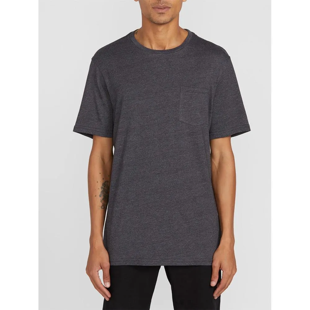 Volcom Heather Short Sleeve Pocket Tee