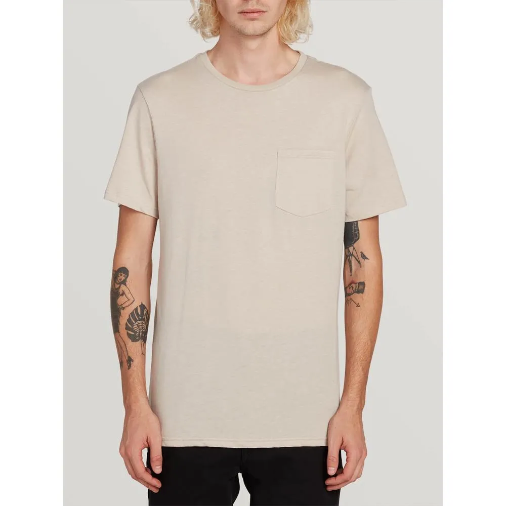 Volcom Heather Short Sleeve Pocket Tee
