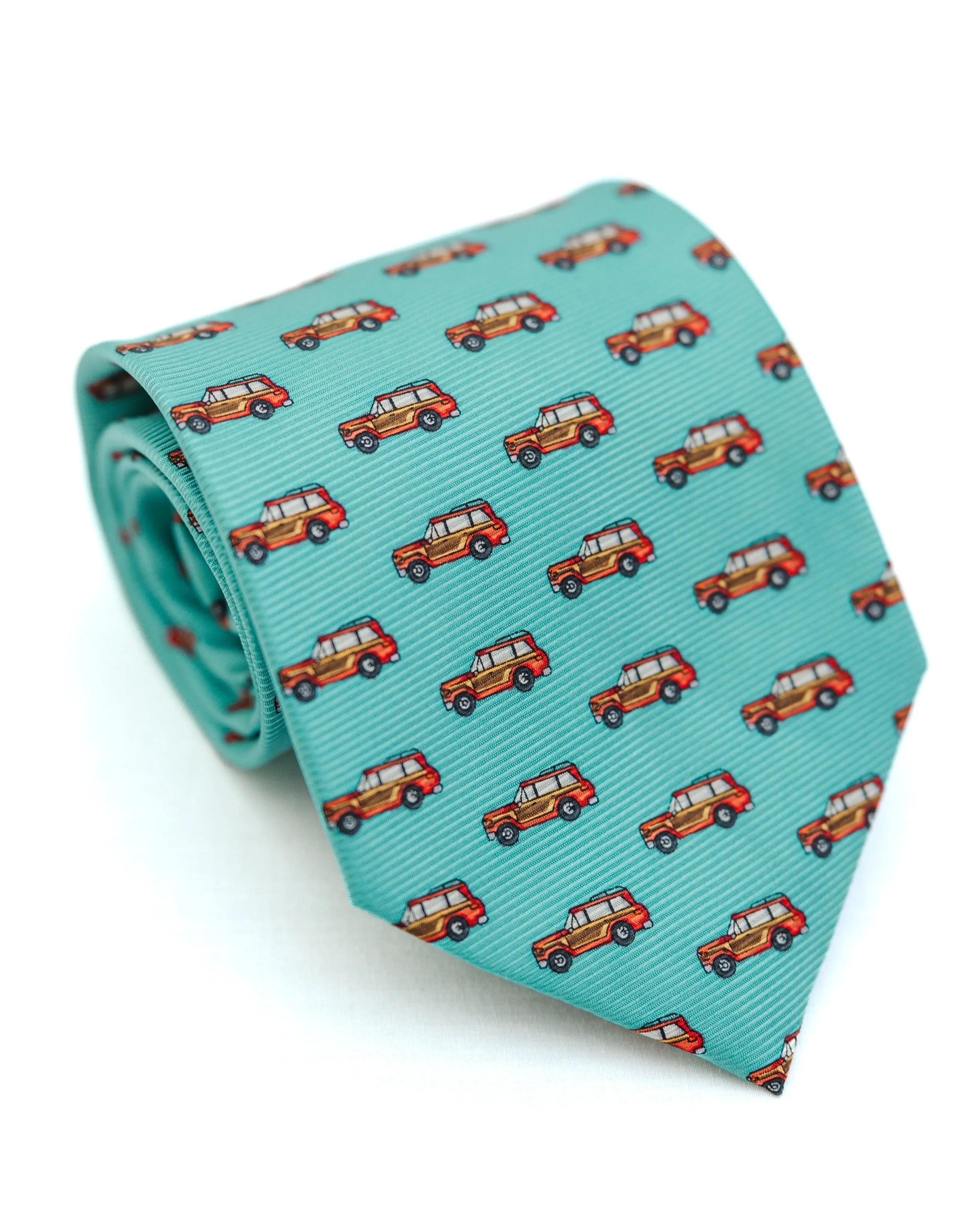 Wagoneer Necktie: Teal