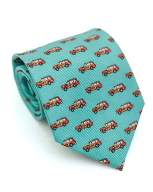 Wagoneer Necktie: Teal