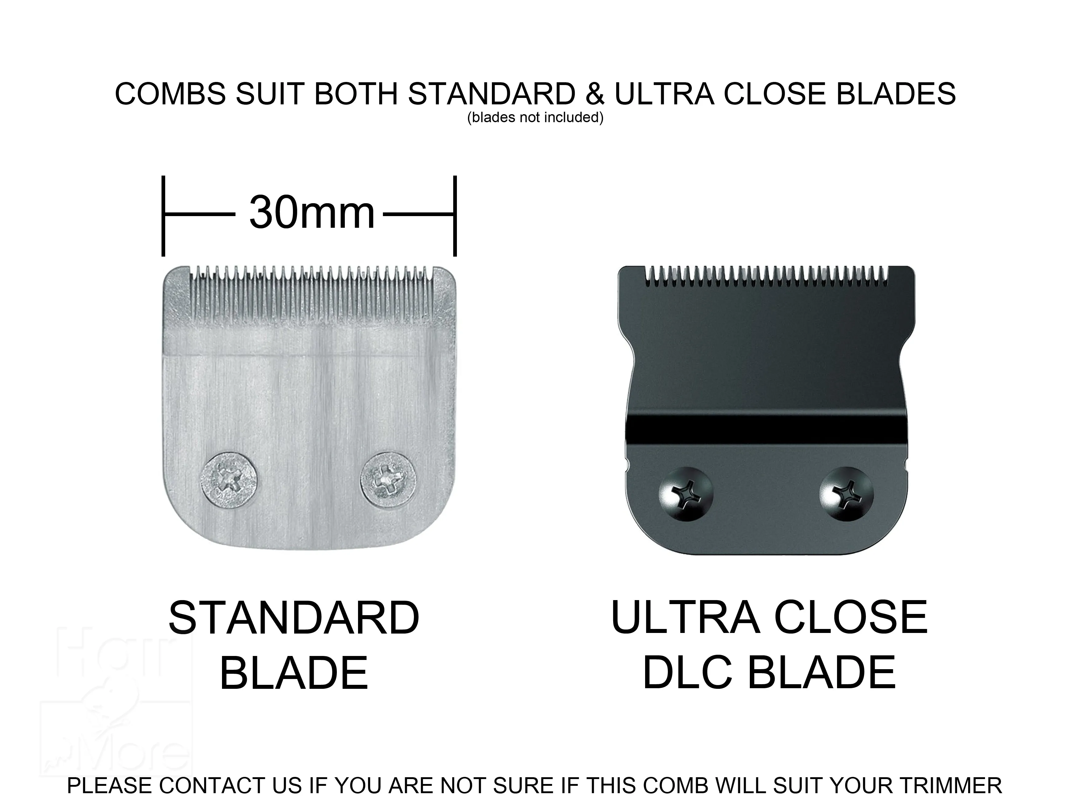 WAHL Premium Trimmer Guide Comb (Standard Blade) - #1-1/2 (4.5mm) (suits 9818, 9898 etc)