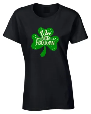 We little hooligan t-shirt women st patrick's day t-shirt