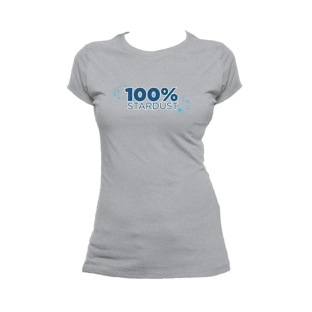 Weird Science 100% Stardust Official Women's T-shirt (Heather Grey)