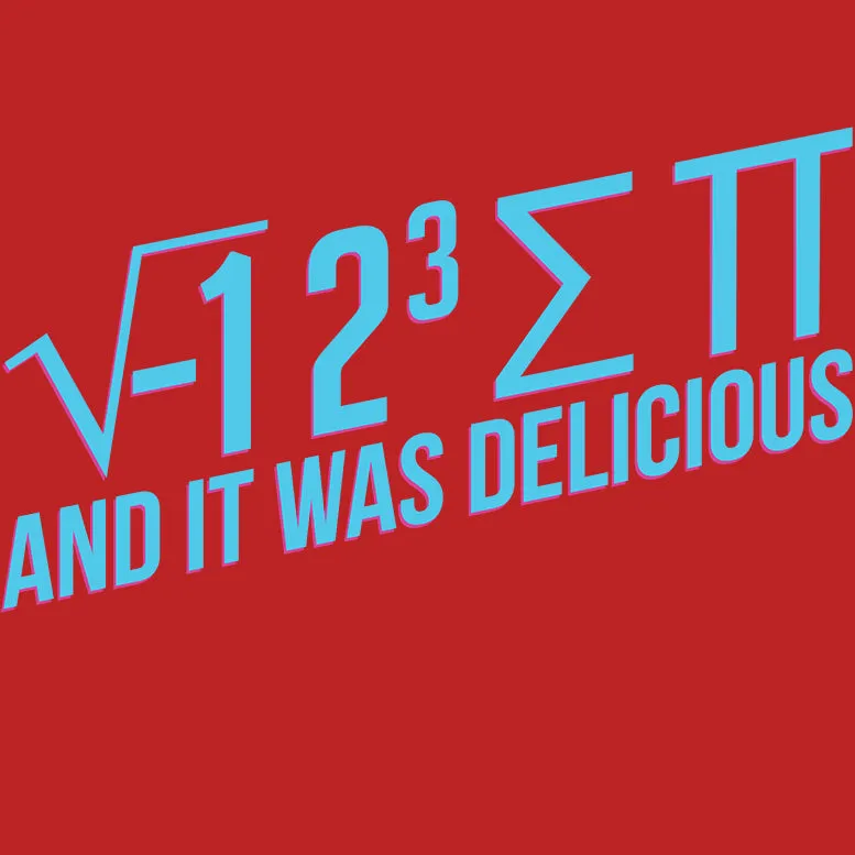Weird Science I 8 Sum Pi Official Women's T-shirt (Red)