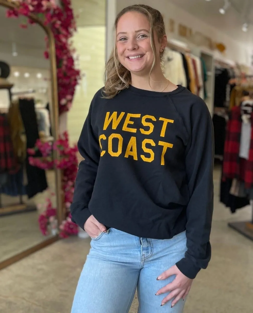 WEST COAST Black Sweatshirt