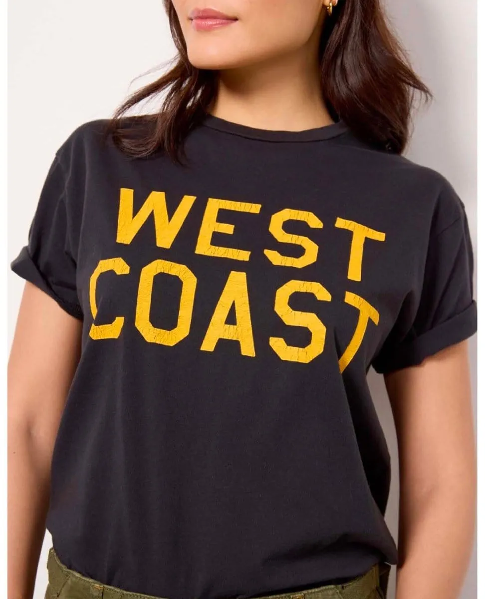 West Coast Vintage Black Tshirt