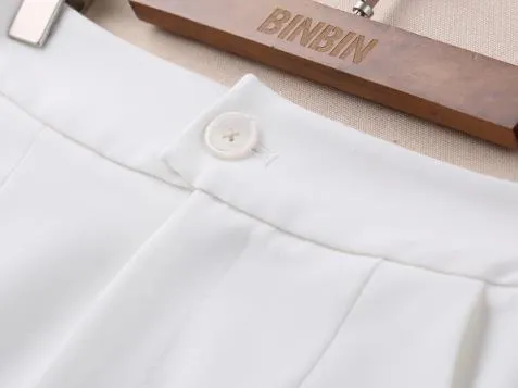 White Blazer And Pants Set For Women