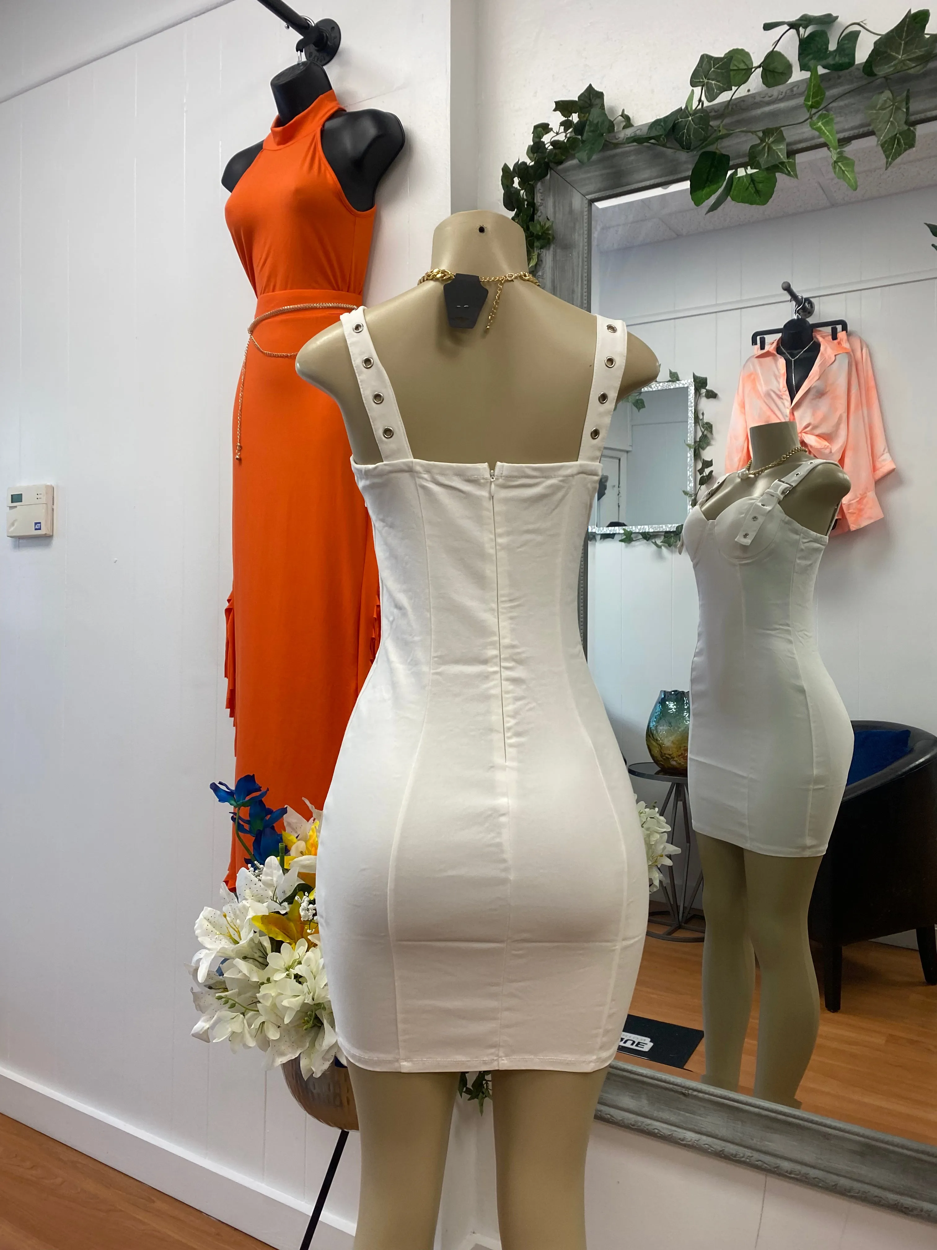 White Bodycon Dress