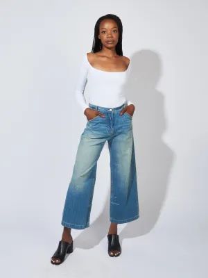 White El Tigre L/S Bodysuit