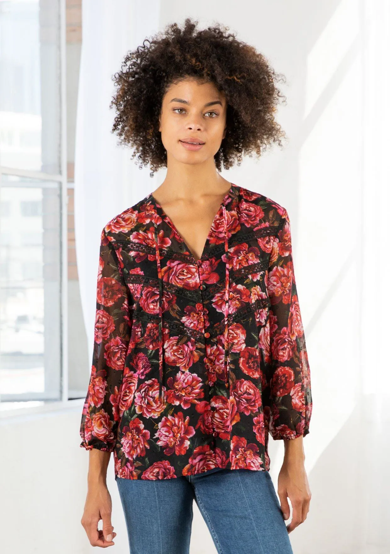 Wildwood Floral Blouse