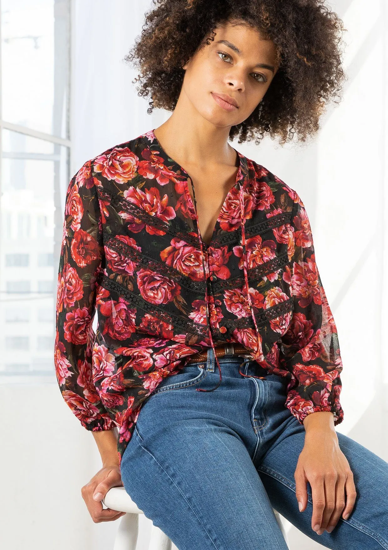 Wildwood Floral Blouse