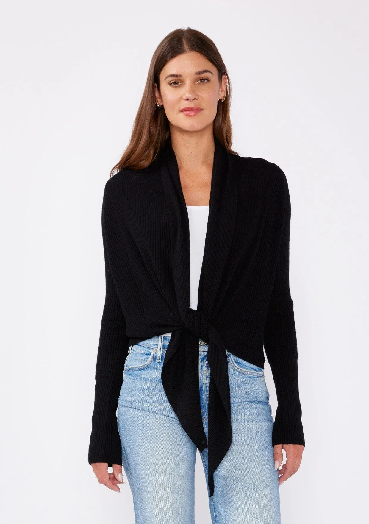 Willa Tie Front Sweater