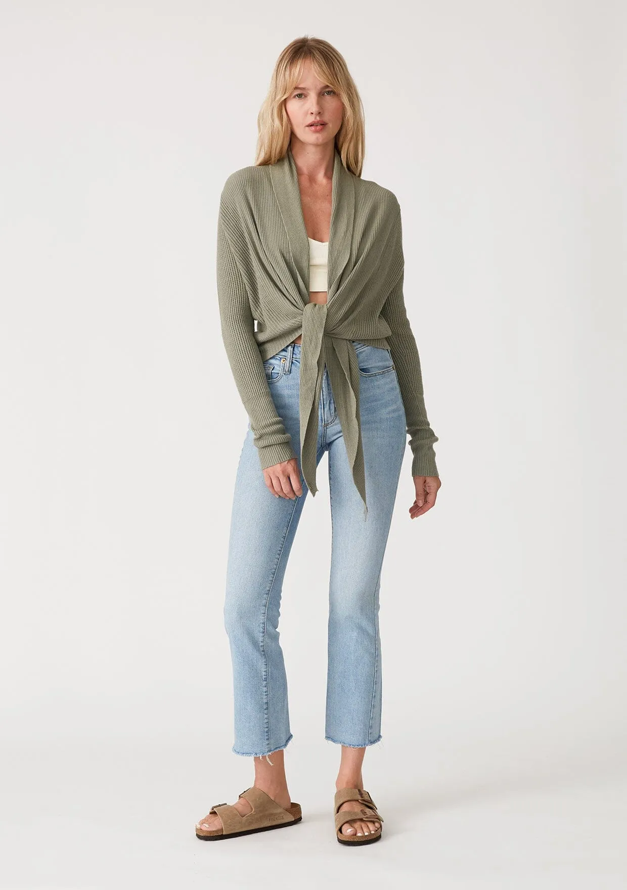Willa Tie Front Sweater