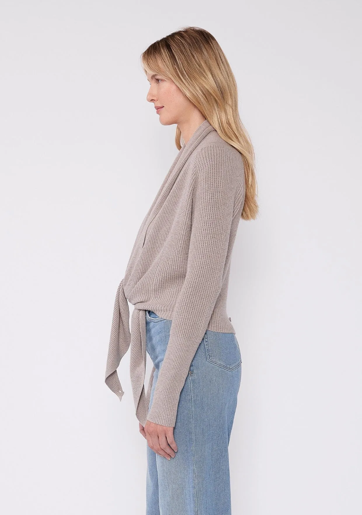 Willa Tie Front Sweater