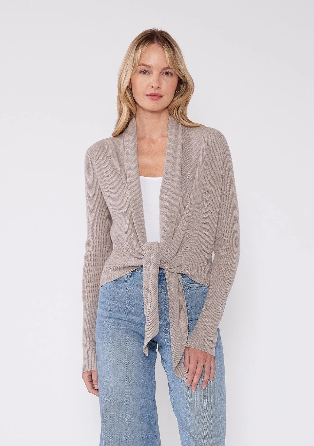 Willa Tie Front Sweater