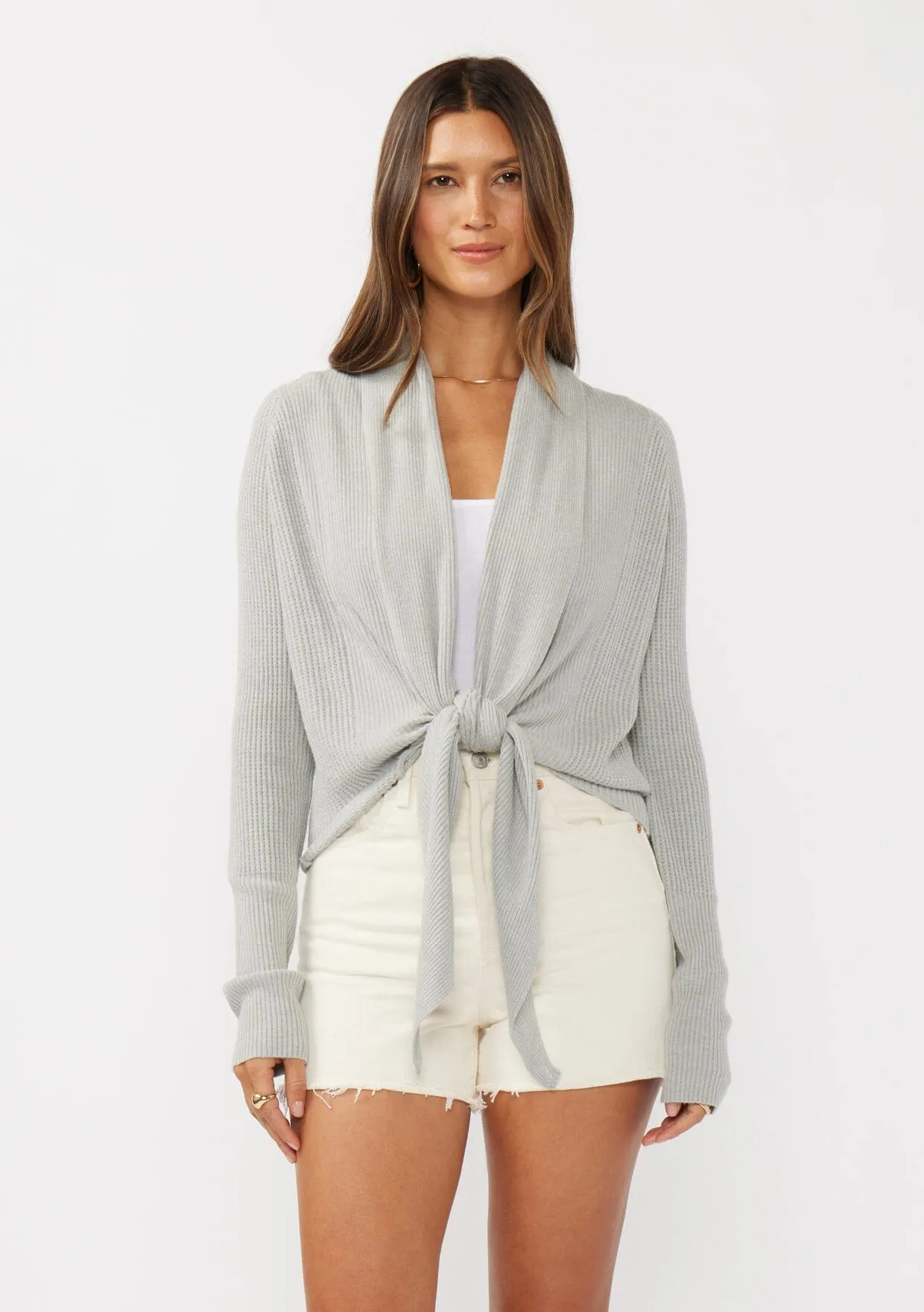 Willa Tie Front Sweater