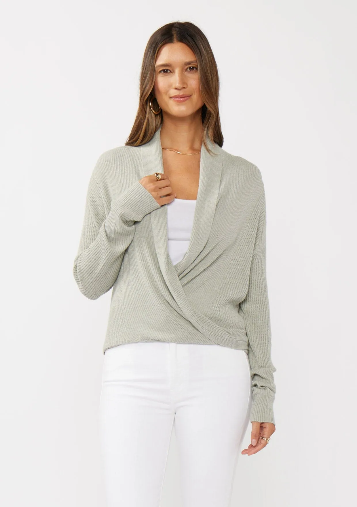 Willa Tie Front Sweater