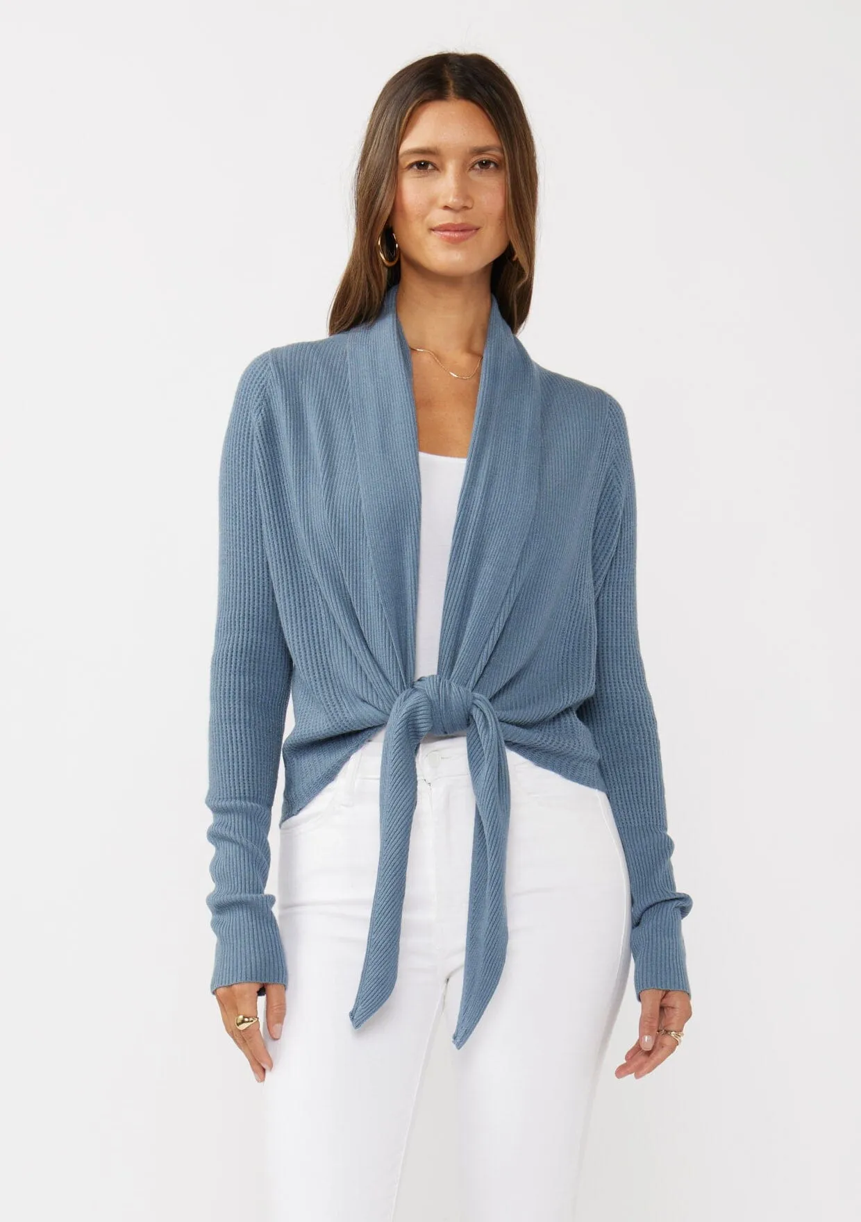 Willa Tie Front Sweater