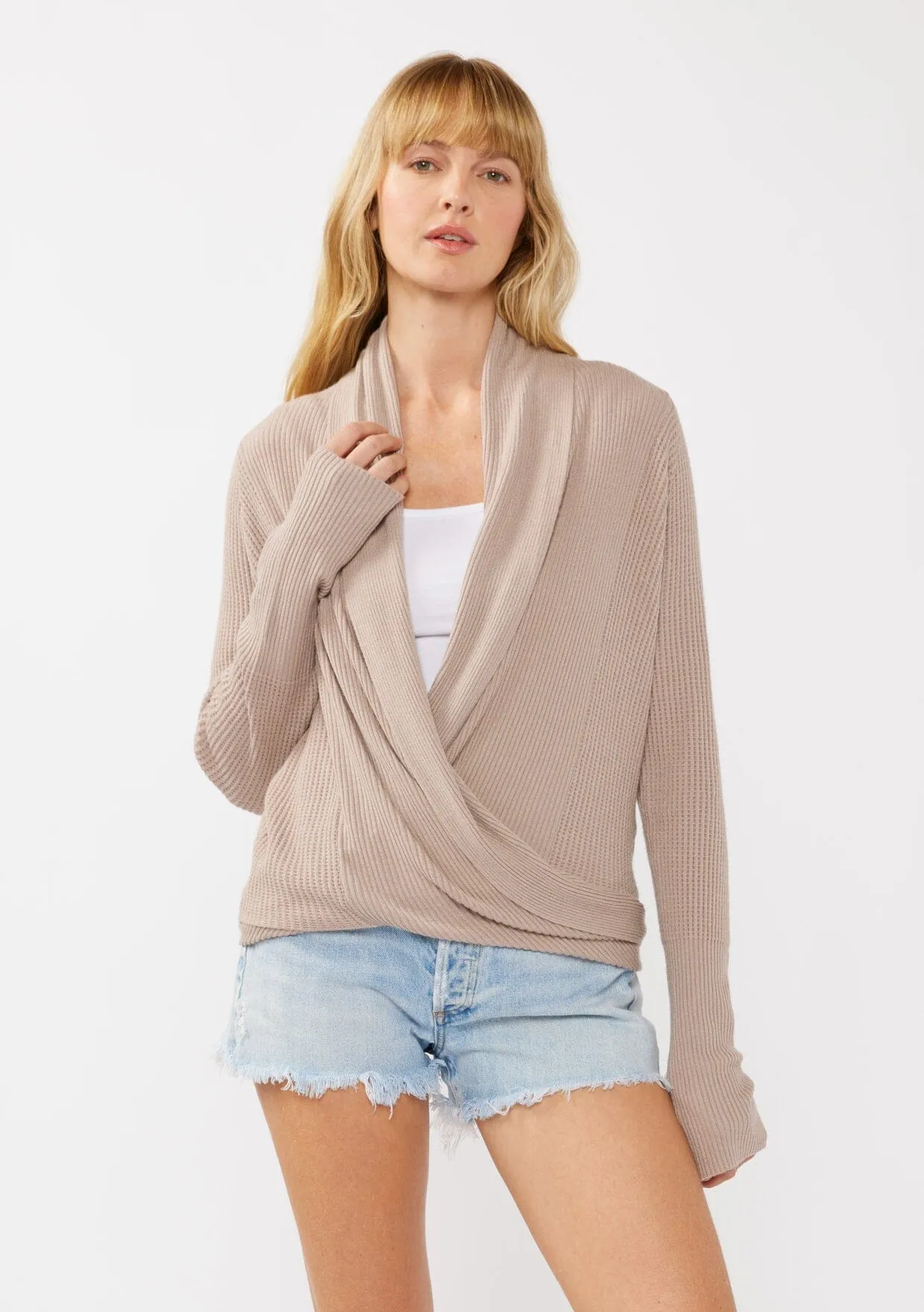 Willa Tie Front Sweater