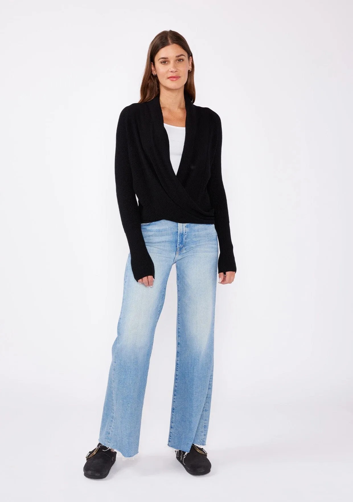 Willa Tie Front Sweater