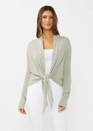 Willa Tie Front Sweater