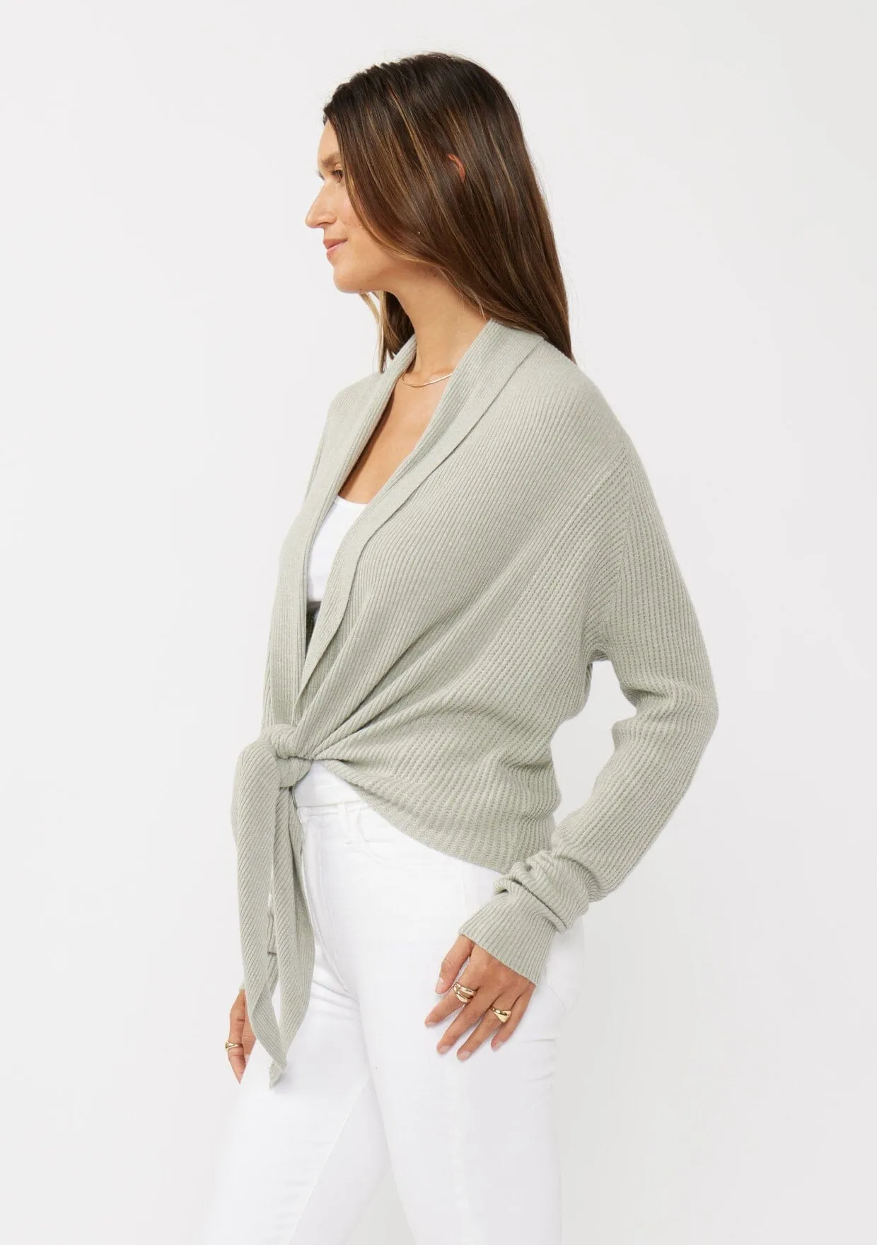 Willa Tie Front Sweater
