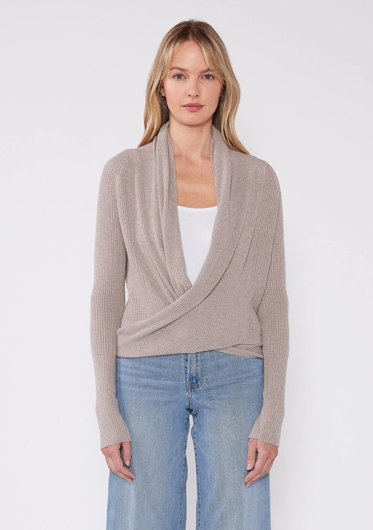 Willa Tie Front Sweater