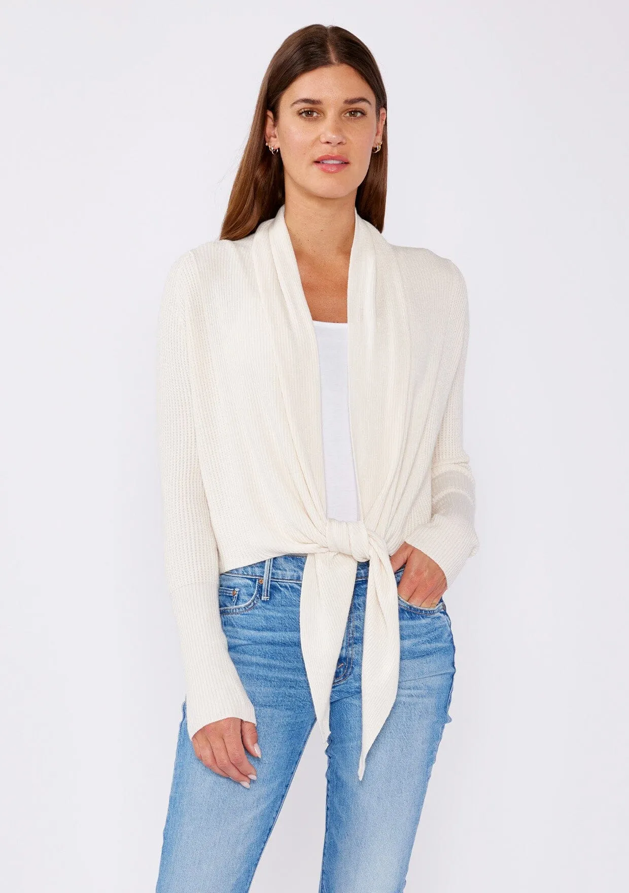 Willa Tie Front Sweater