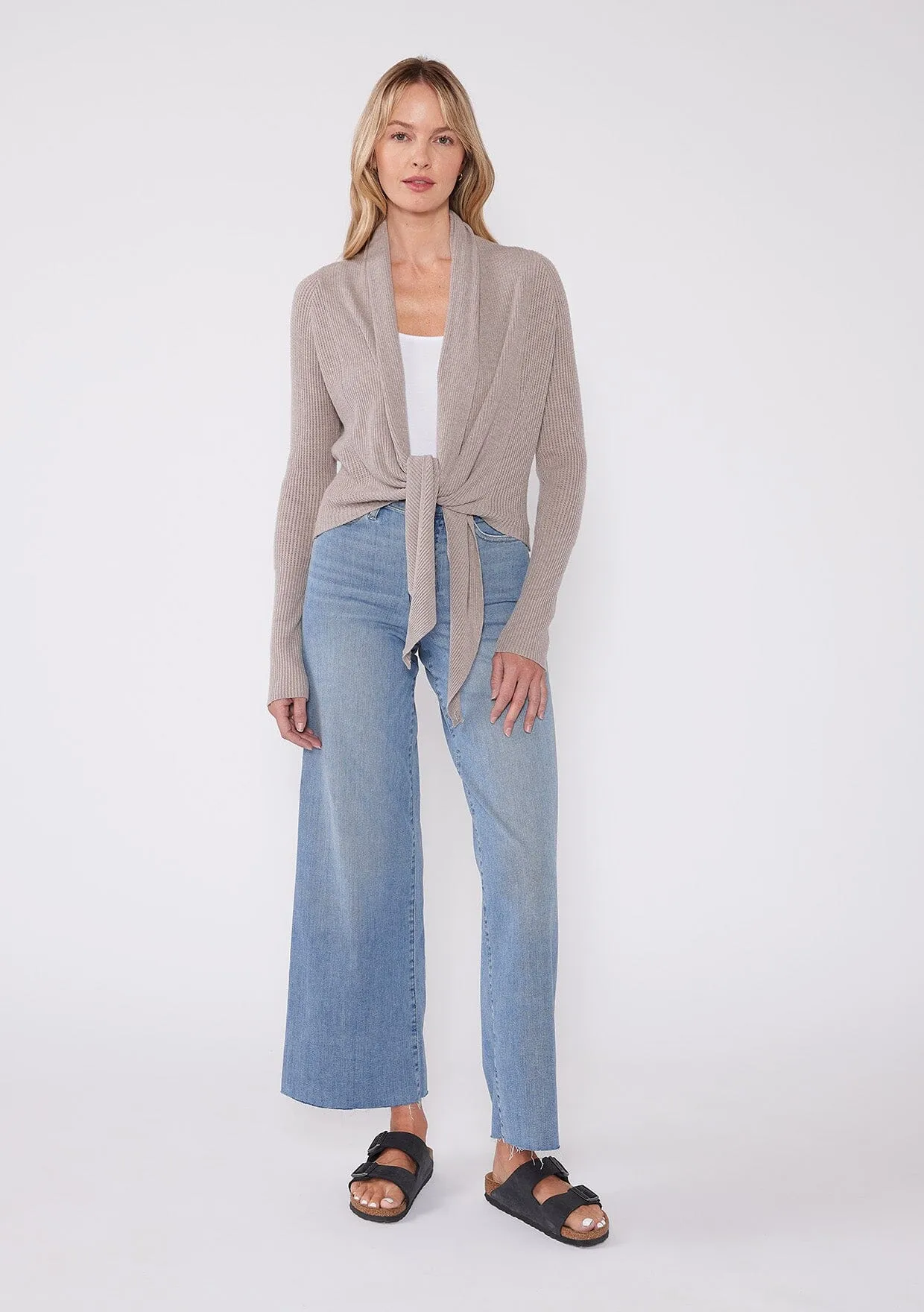 Willa Tie Front Sweater
