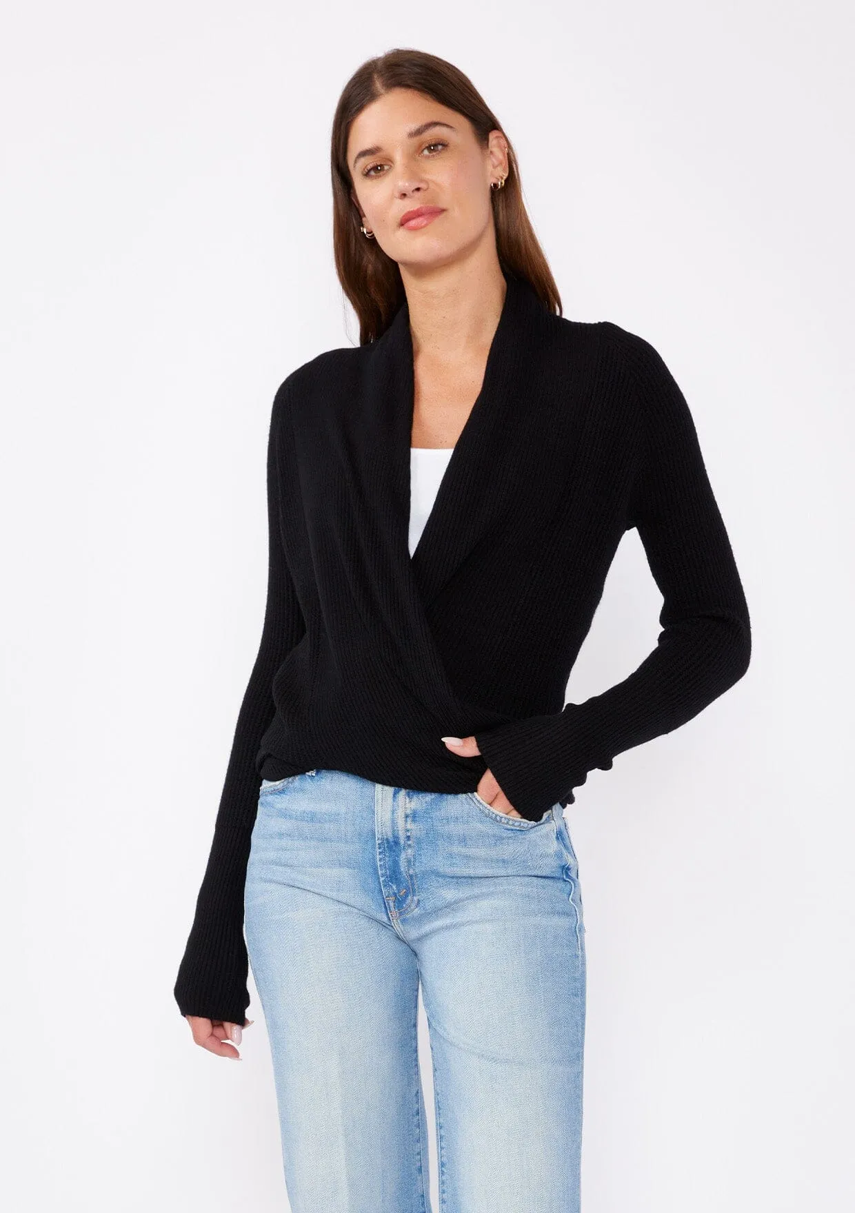 Willa Tie Front Sweater