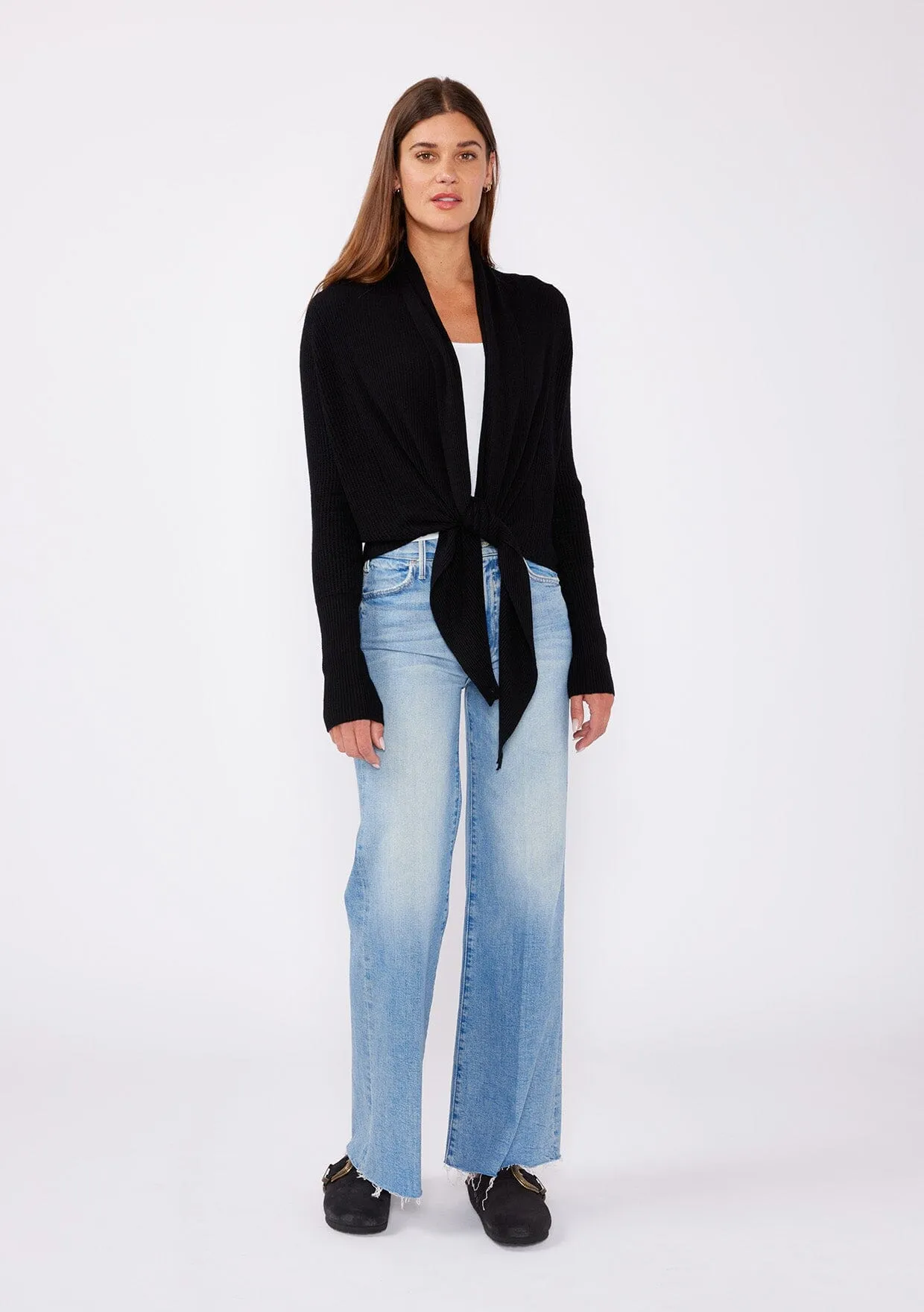 Willa Tie Front Sweater
