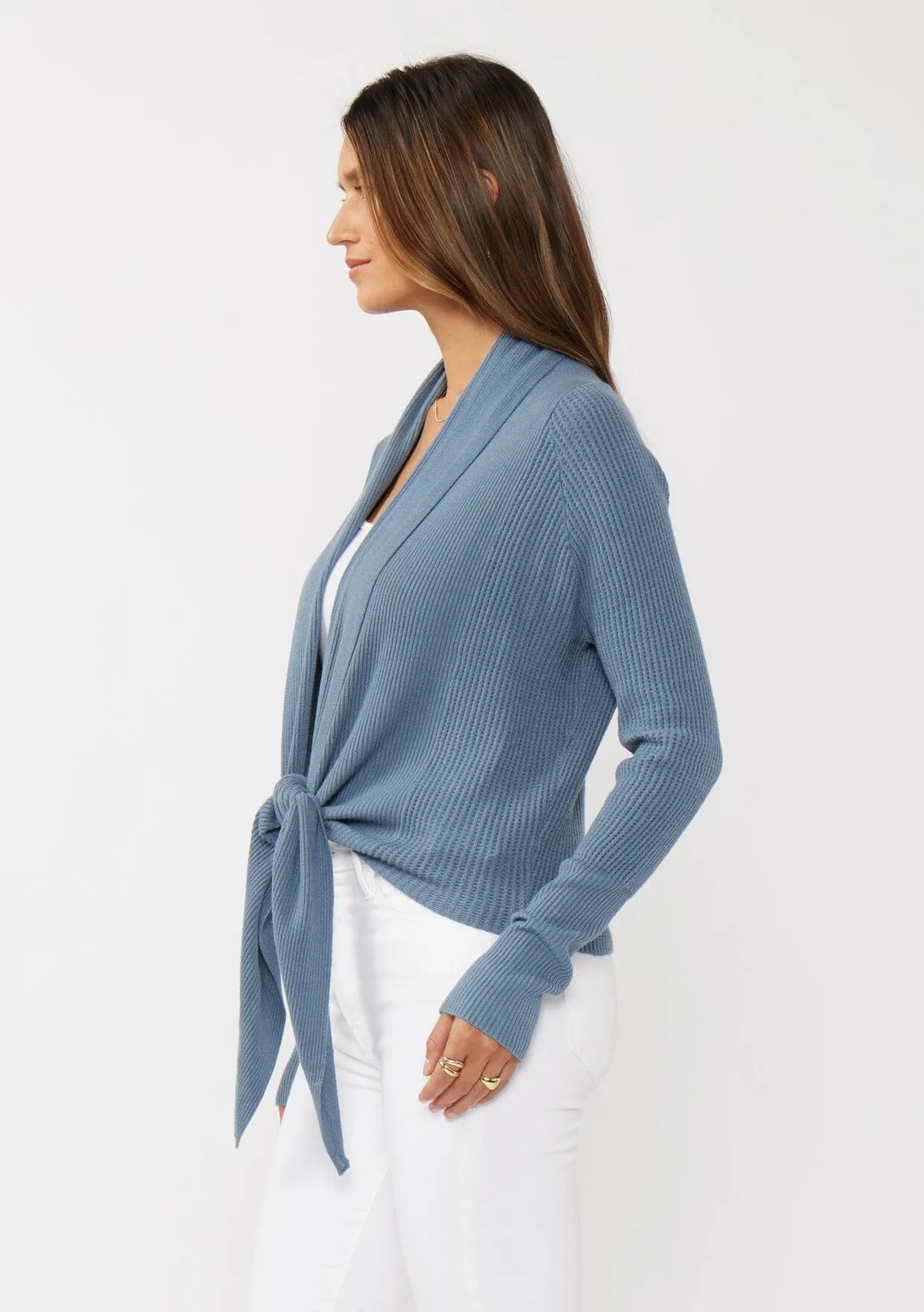 Willa Tie Front Sweater