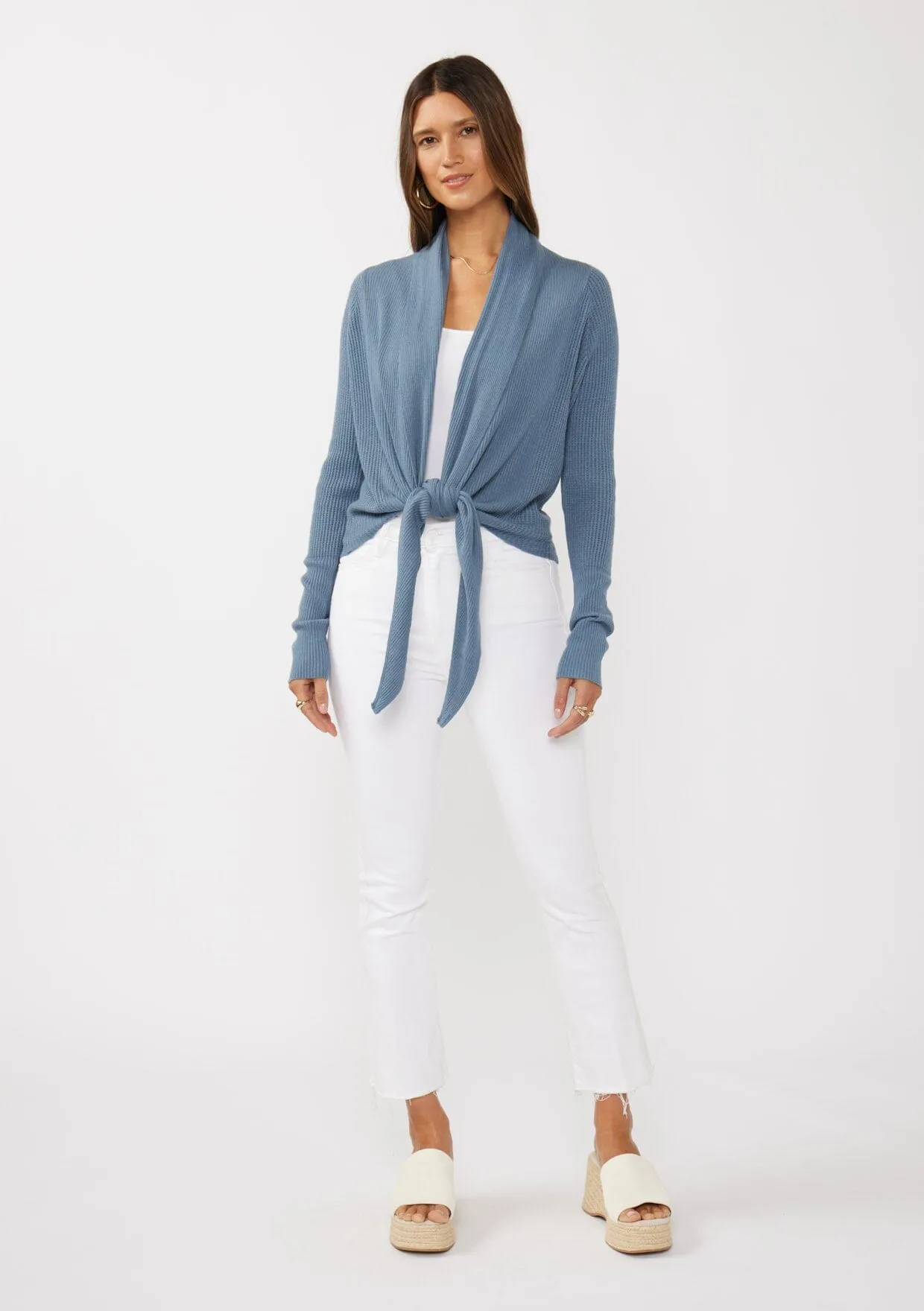Willa Tie Front Sweater