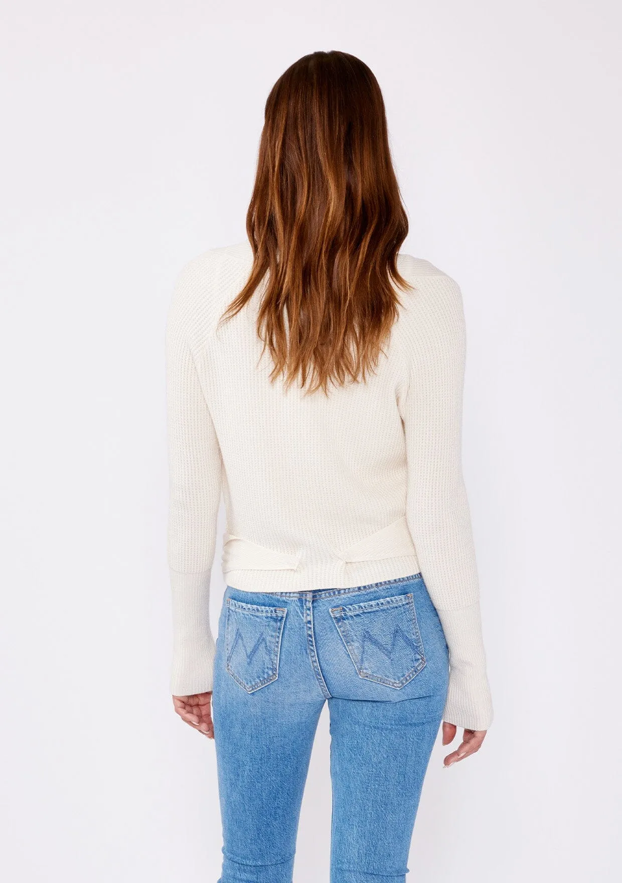 Willa Tie Front Sweater