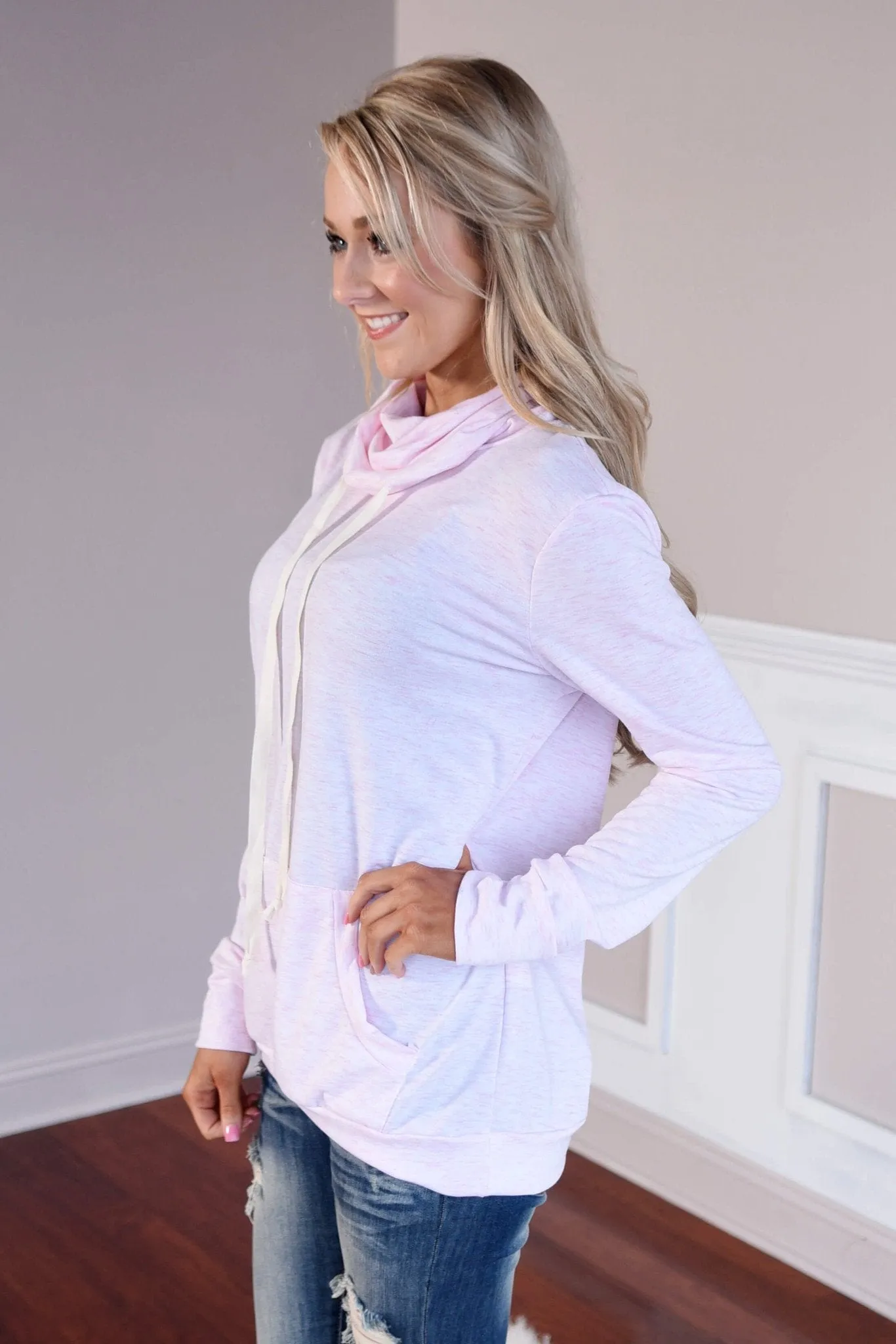 With Love Cowl Neck Top
