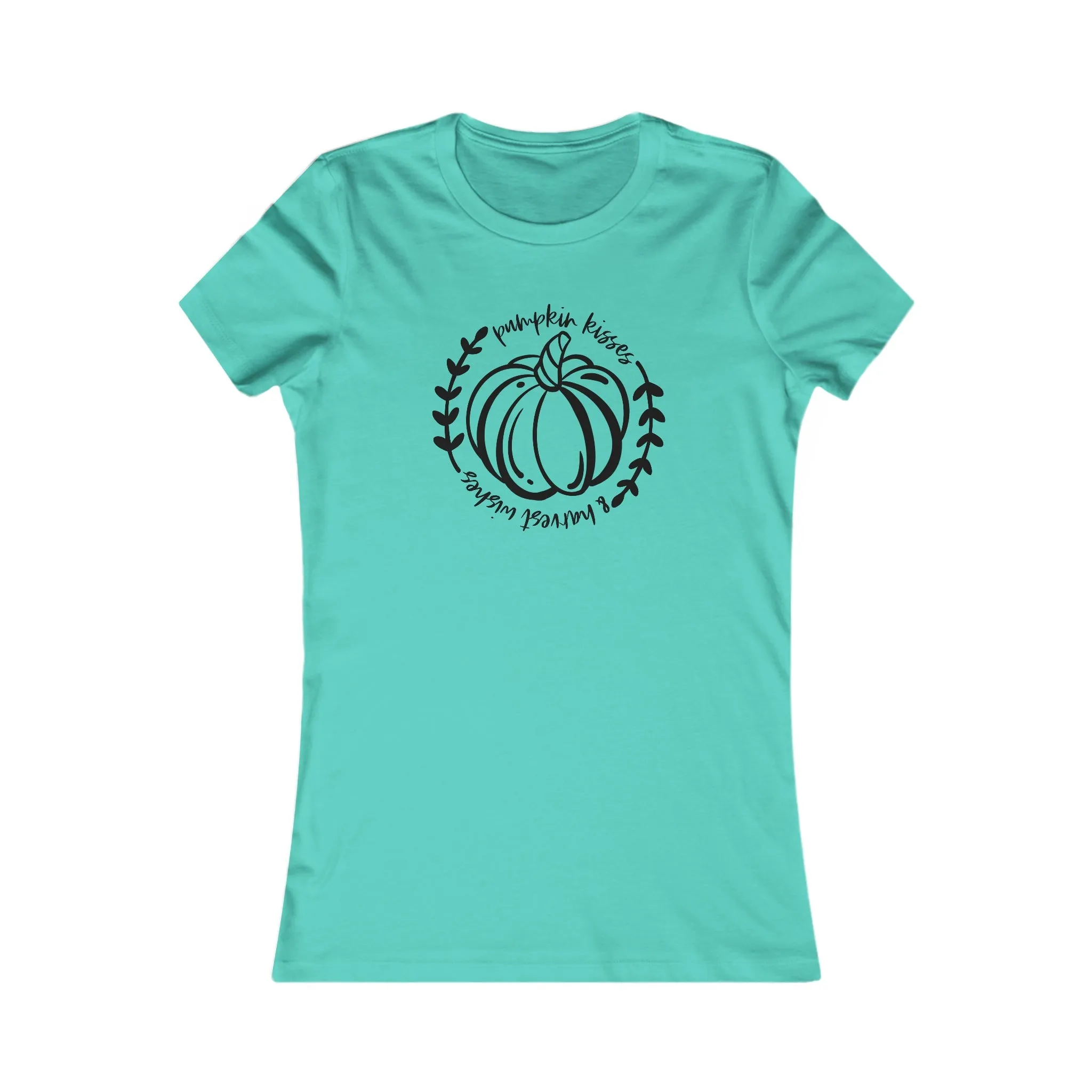 Women's Favorite Tee-Pumpkin Kisses