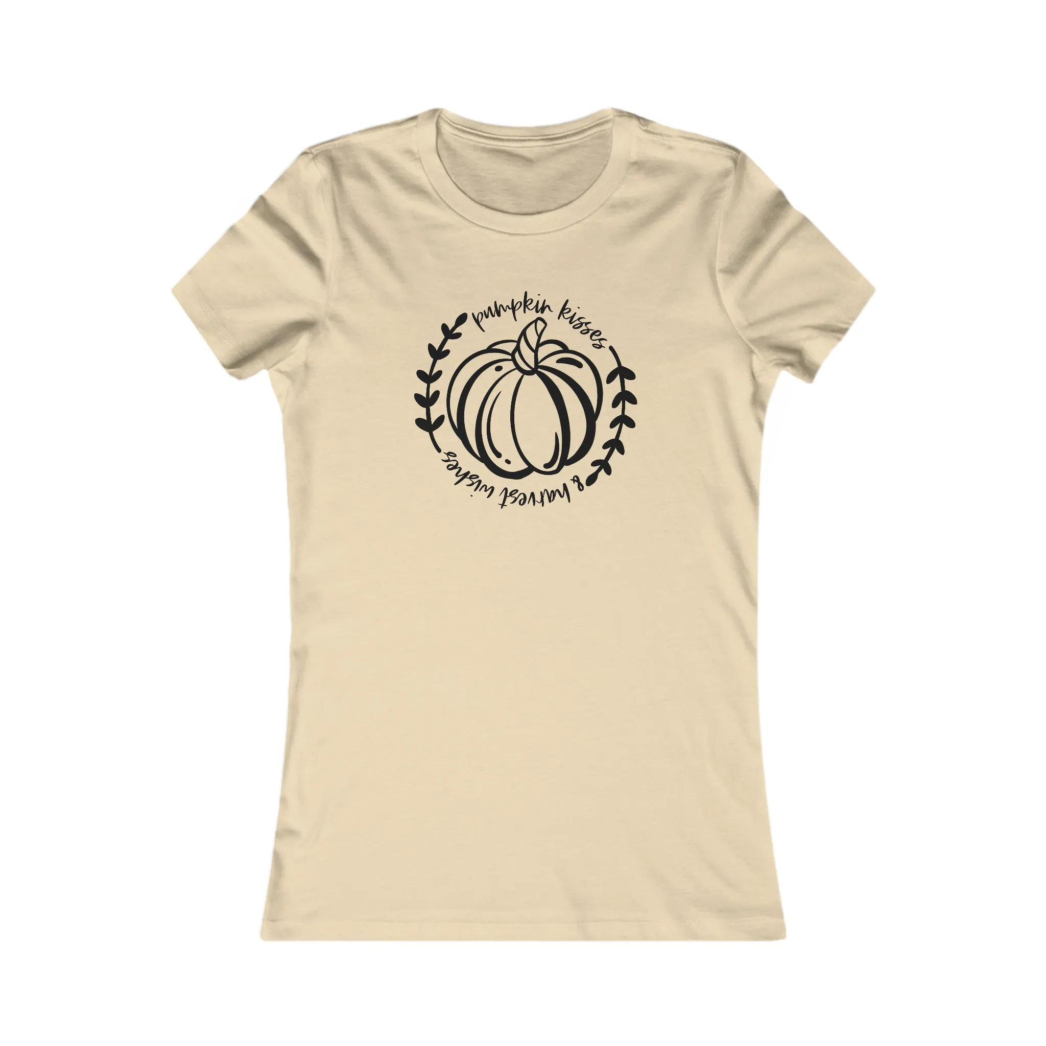 Women's Favorite Tee-Pumpkin Kisses