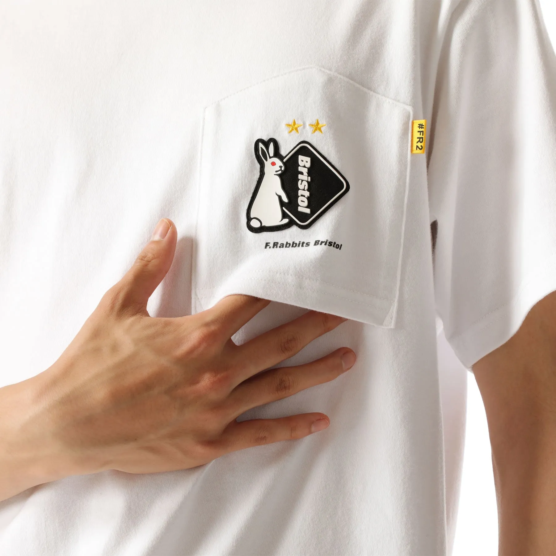 x FCRB Pocket Tee FRC1110 White