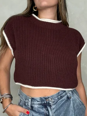 XMAS BROWN SWEATER