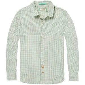 Yarn-Dyed Shirt Slim Fit - Green