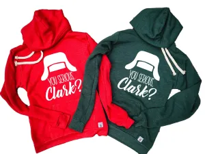 You Serious Clark Unisex Triblend Hoodie