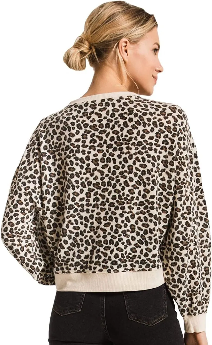 Z SUPPLY The Multi Leopard Pullover